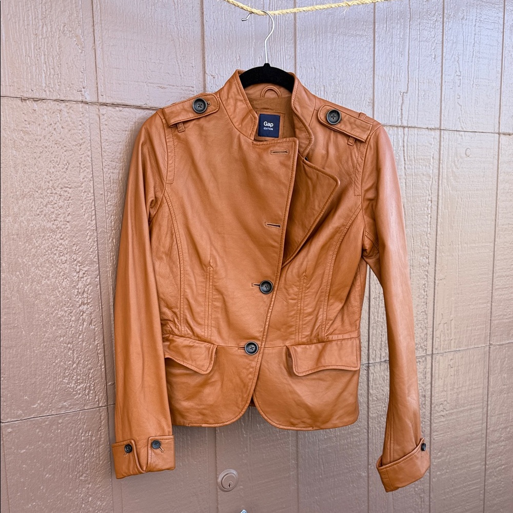 Gap Leather Jacket - image 2